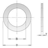 Кольцо переходное 25,4-22x1,4мм для пилы 299.215.00 CMT