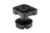 GTV НОЖКА МЕБЕЛЬНАЯ ПЛАСТИКОВАЯ ML, НАГРУЗКА 450KG, H=85-125MM