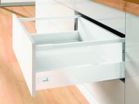 Комплект короба innotech atira полн. выдв. с push to open, h176, nl470, релинги, белый 9245436 Hettich
