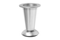 GTV НОЖКА МЕБЕЛЬНАЯ D-780, H=107MM, ЦВЕТ МАТ, ХРОМ