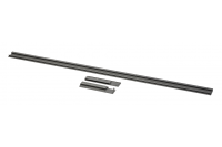 GTV КОМПЛЕКТ (ПАНЕЛЬ+КРЕПЛЕНИЕ) ВНУТРЕННЕГО ЯЩИКА AXISPRO GLASS H-168MM, ЦВЕТ АНТРАЦИТ