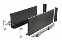 Комплект ящика 200х500 AXIS PRO push to open черный