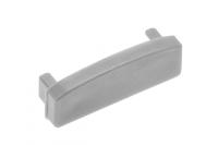 GTV ЗАГЛУШКА ПРОФИЛЯ PA-GLAXNK НАКЛАДНОЙ, 10ШТ,, ЦВЕТ СЕРЕБРО