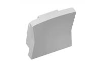 GTV ЗАГЛУШКА GLAX MINI НАКЛАДНОЙ ВЫСОКИЙ, 10ШТ,, ЦВЕТ СЕРЕБРО