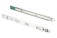 Направляющие шариковые 45х350мм 40кг полного выдвижения с доводчиком