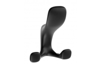 GTV МЕБЕЛЬНЫЙ КРЮЧОК TOLEDO A, ЦВЕТ ЧЁРНЫЙ МАТОВЫЙ