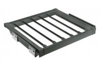 GTV ВЕШАЛКА ДЛЯ БРЮК ELITE С ДОВОДЧИКОМ 900 MM, ЦВЕТ  АНТРАЦИТ