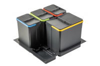 GTV СИСТЕМА ХРАНЕНИЯ AXISPACE В БАЗУ 600ММ, 1x15L, 3x7L