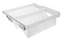 Полка для обуви перфорированная 900 мм ELITE белая