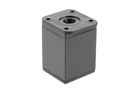 GTV НОЖКА МЕБЕЛЬНАЯ КВАДРАТНАЯ DAKP-27, H=60MM, ЦВЕТ ЧЁРНЫЙ