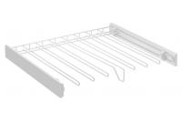 GTV ВЕШАЛКА ДЛЯ БРЮК SMART (БЕЗ НАПРАВЛЯЮЩИХ) 900 MM, ЦВЕТ БЕЛЫЙ