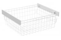 GTV КОРЗИНА ДЛЯ БЕЛЬЯ SMART (БЕЗ НАПРАВЛЯЮЩИХ) 900 MM, ЦВЕТ БЕЛЫЙ