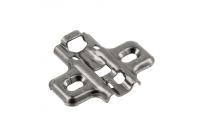 GTV МОНТАЖНАЯ ПЛАНКА SILENTO PRO, H=0, БЕЗ ЕВРО, ЦВЕТ ЧЕРНЫЙ