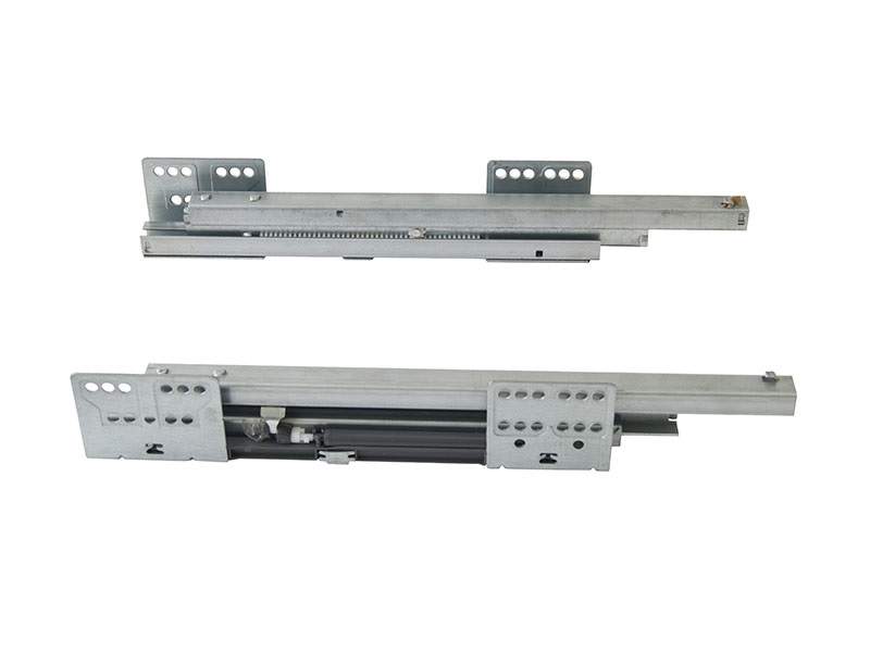 Комплект направляющих 450мм (левая, правая) для ящика Firmax Newline, серый
