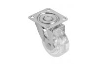 GTV МЕБЕЛЬНОЕ КОЛЁСИКО, БЕЗ ТОРМОЗА SHIFT D-50MM, ЦВЕТ ПРОЗРАЧНЫЙ