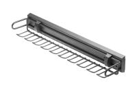 GTV ВЕШАЛКА ДЛЯ РЕМНЕЙ И ГАЛСТУКОВ SMART (БЕЗ НАПРАВЛЯЮЩИХ), ЦВЕТ  АНТРАЦИТ