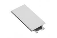 GTV АЛЮМИНИЕВЫЙ ПРОФИЛЬ РУЧКА GLAX ТОРЦЕВОЙ LED, ДСП 18MM, 2М, ЦВЕТ СЕРЕБРО