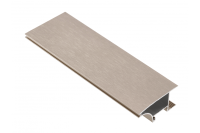 GTV АЛЮМИНИЕВЫЙ ПРОФИЛЬ РУЧКА GLAX ТОРЦЕВОЙ LED, ДСП 18MM, 3М, ЦВЕТ ИНОКС