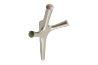 GTV МЕБЕЛЬНЫЙ КРЮЧОК WALENCIA, ЦВЕТ ШЛИФОВАННАЯ СТАЛЬ