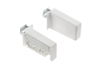 GTV НАВЕС КУХОННЫЙ, КОМПЛЕКТ - ПРАВЫЙ/ЛЕВЫЙ, ВЕС 110 КГ, ЦВЕТ БЕЛЫЙ