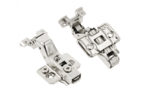 Петля вкладная для алюминиевых рамок с доводчиком с клипом