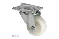 GTV МЕБЕЛЬНОЕ КОЛЁСИКО, БЕЗ ТОРМОЗА D-38MM, ЦВЕТ БЕЛЫЙ