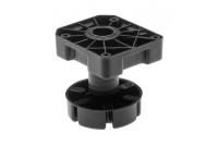 GTV НОЖКА МЕБЕЛЬНАЯ ПЛАСТИКОВАЯ ML, НАГРУЗКА 450KG, H=95-145MM