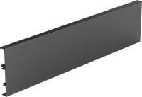 Задняя стенка ящика arcitech, h126, l2000, алюминий, антрацит 0 9192195 Hettich