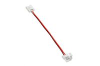 GTV  СОЕДИНИТЕЛЬ УГЛОВОЙ К СВЕТОДИОИДНЫМ ЛЕНТАМ 8MM, ПРОВОД 15CM, 600 ДИОДОВ, ЛЕНТА/ПРОВОД/ЛЕНТА