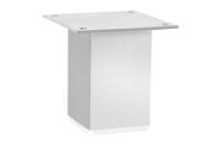 GTV НОЖКА МЕБЕЛЬНАЯ D-739, H=100MM, ЦВЕТ АЛЮМИНИЙ