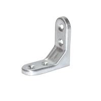 GTV МЕБЕЛЬНЫЙ УГОЛОК FS02, СТАЛЬНАЯ С ПЛАСТИКОВОЙ ЗАГЛУШКОЙ, БЕЛАЯ МАТОВАЯ, УПАК 100 ШТ,