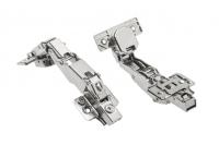 Петля угловая 165* с доводчиком 3D + планка Н-0 без винта