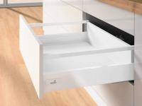 Комплект короба innotech atira полн. выдв. с push to open, h144, nl470, релинги, белый 9245434 Hettich