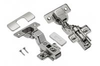 Петля вкладная 110* с доводчиком + планка Н-0 без винта