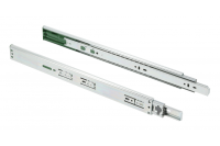 Направляющие шариковые 45х400мм 30кг неполного выдвижения доводчик+толкатель