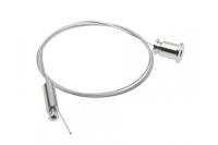 GTV КРЕПЛЕНИЕ-ТРОСИК GLAX РАДИАТОР/GLAX ШТАНГА LED, 1,5М, ЦВЕТ хром