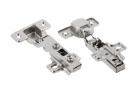 Петля накладная 110* без пружины + планка Н-0 без винта (Эконом)