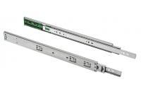 Направляющие шариковые 45х350мм 25кг неполного выдвижения с доводчиком