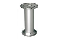 GTV НОЖКА МЕБЕЛЬНАЯ D-868, H=100MM, ЦВЕТ АЛЮМИНИЙ