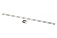 GTV КОМПЛЕКТ (ПАНЕЛЬ+КРЕПЛЕНИЕ) ВНУТРЕННЕГО ЯЩИКА AXISPRO GLASS H-86MM, ЦВЕТ БЕЛЫЙ