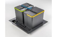 GTV ПОДДОН ДЛЯ ВЁДЕР AXISPACE В БАЗУ 600ММ, 1x15 л, 2x7L