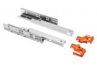 GTV НАПРАВЛЯЮЩАЯ MODERN SLIDE, ПОЛНОГО ВЫДВИЖЕНИЯ, PUSH TO OPEN СКРЫТОГО МОНТАЖА L-500MM