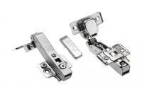 Петля угловая 45* с доводчиком 3D + планка Н-0 без винта