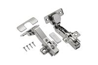 Петля угловая 45* с доводчиком + планка Н-0 без винта