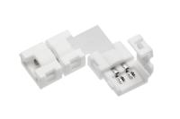 GTV  СОЕДИНИТЕЛЬ УГЛОВОЙ К СВЕТОДИОИДНЫМ ЛЕНТАМ 8MM, 600 ДИОДОВ, ЛЕНТА/ЛЕНТА