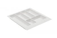 GTV ЛОТОК КУХОННЫЙ AXISPACE ДЛЯ ЯЩИКА С ФАСАДОМ 500MM, ЦВЕТ БЕЛЫЙ