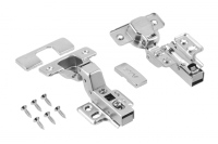 GTV ПЕТЛЯ ВКЛАДНАЯ PRESTIGE, ВСТРОЕННЫЙ ДОВОДЧИК, БЕЗ ЕВРОВИНТА, ПЛАНКА НА 4 ВИНТА