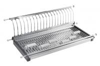 GTV ОДНОУРОВНЕВАЯ СУШКА 280X765X187ММ, ЦВЕТ ШЛИФОВАННАЯ СТАЛЬ