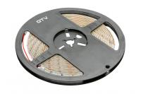 GTV ЛЕНТА СВЕТОДИОДНАЯ FLASH 2835, 300 LED, 12V, IP65, 33W, 8MM, 5M, ЦВЕТ ХОЛОДНЫЙ БЕЛЫЙ