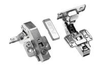 Петля для фальшпанели 90* c доводчиком 3D + планка Н-0 без винта